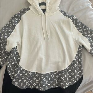 Louis Vuitton Monogram Circle Cut Hoodie - never worn
